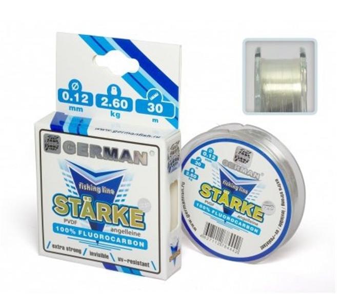 Леска Starke, 0,35мм, 30м, флуорокарбон